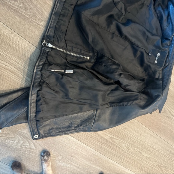 Madewell The Ultimate Leather Motorcycle Jacket. Size Small. - Picture 9 of 11
